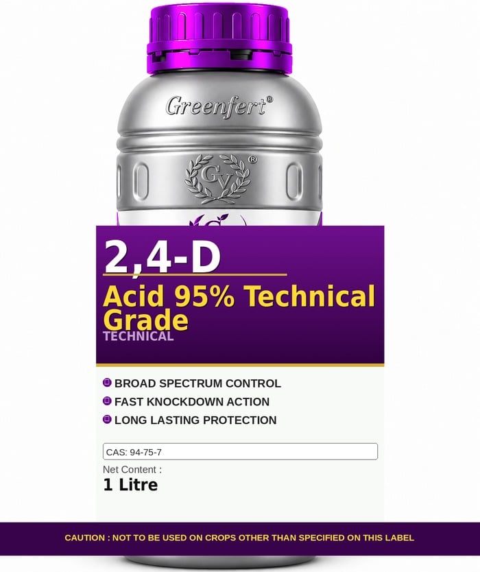 2,4-D Acid 95% Technical Grade — technical grade jar
