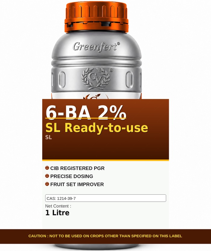 Greenfert 6-BA 2% SL Ready-to-use — bottle packaging