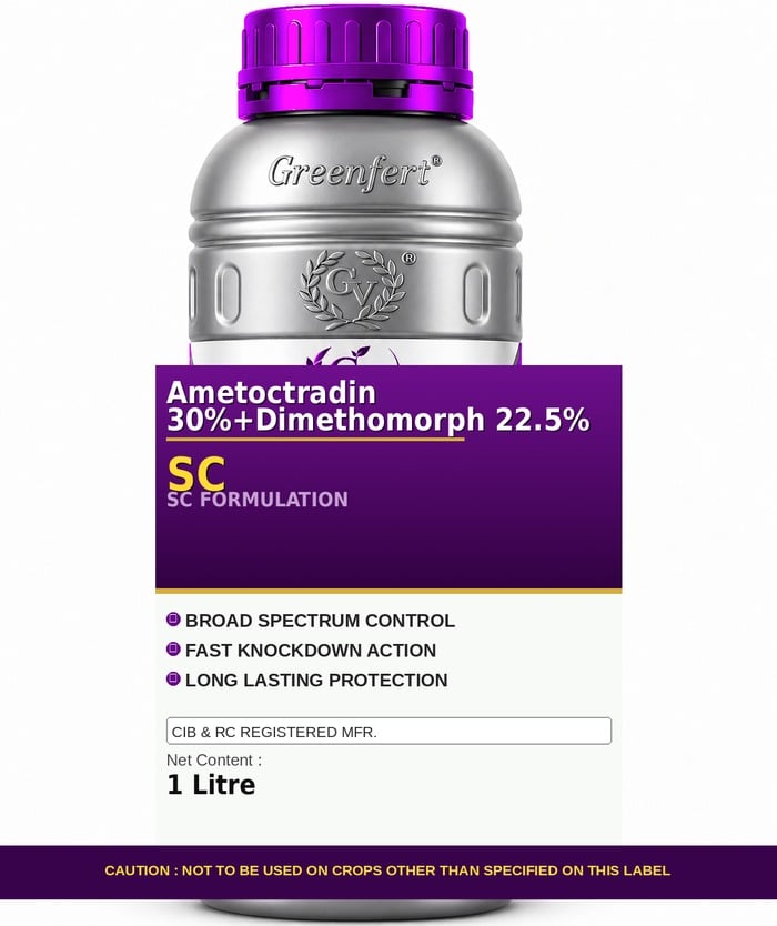 Ametoctradin 30%+Dimethomorph 22.5% SC — bottle packaging