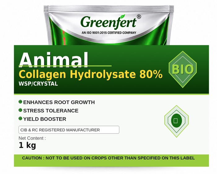 Greenfert Animal Collagen Hydrolysate 80% — 80 packaging bag