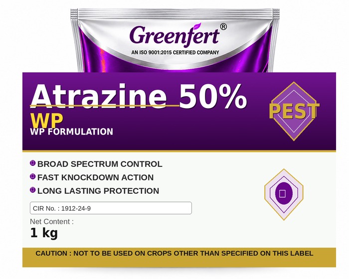 Atrazine 50% WP — WP packaging bag