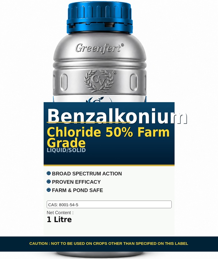 Benzalkonium Chloride 50% Farm Grade — GRADE packaging bag