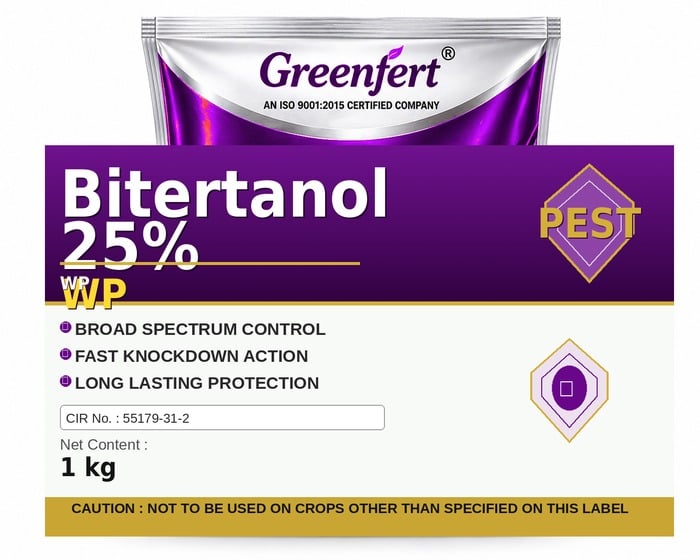 Bitertanol 25% WP — WP packaging bag