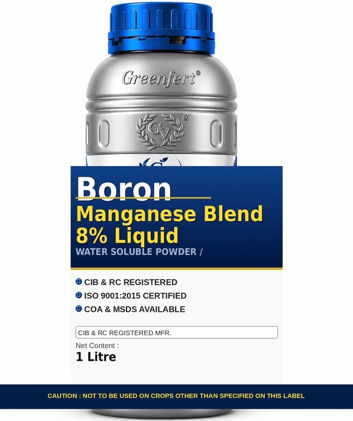 Greenfert Boron Manganese Blend 8% Liquid — LIQUID packaging bag