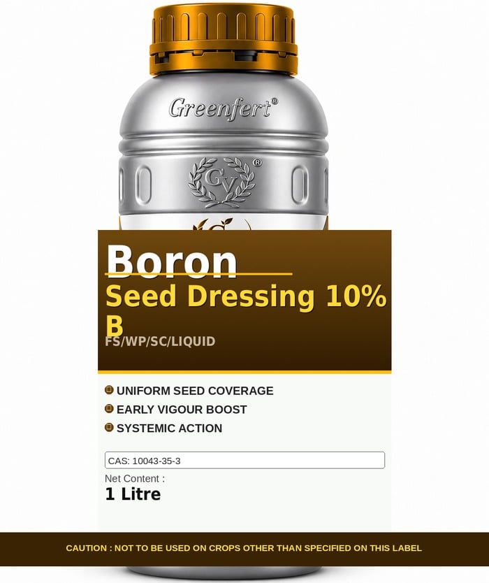 Greenfert Boron Seed Dressing 10% B — B packaging bag