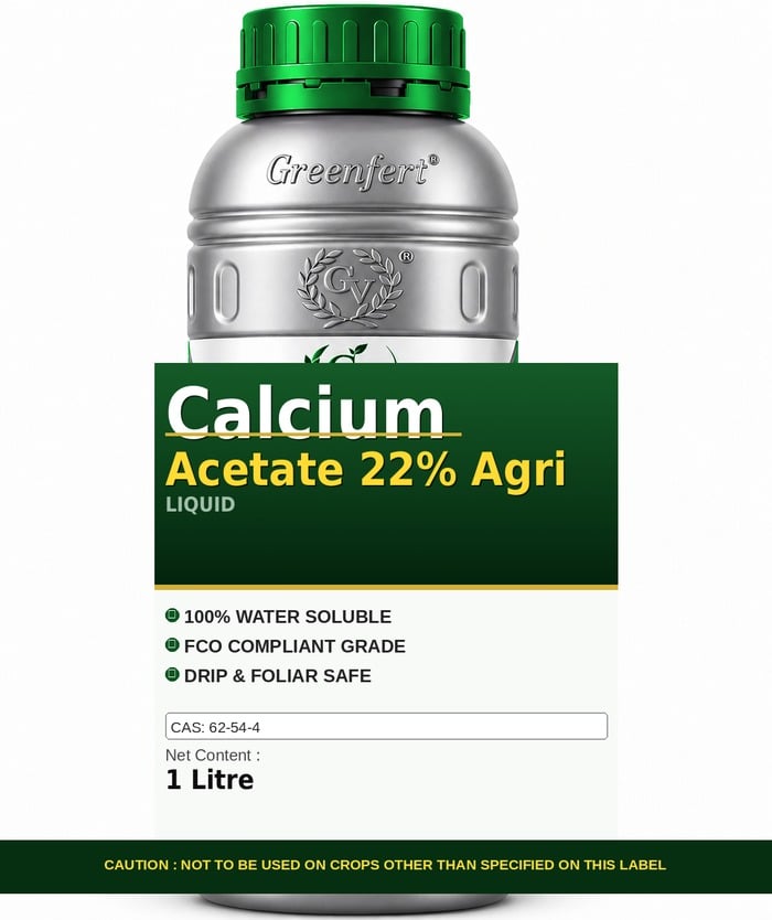 Greenfert Calcium 22% Agri — bottle packaging