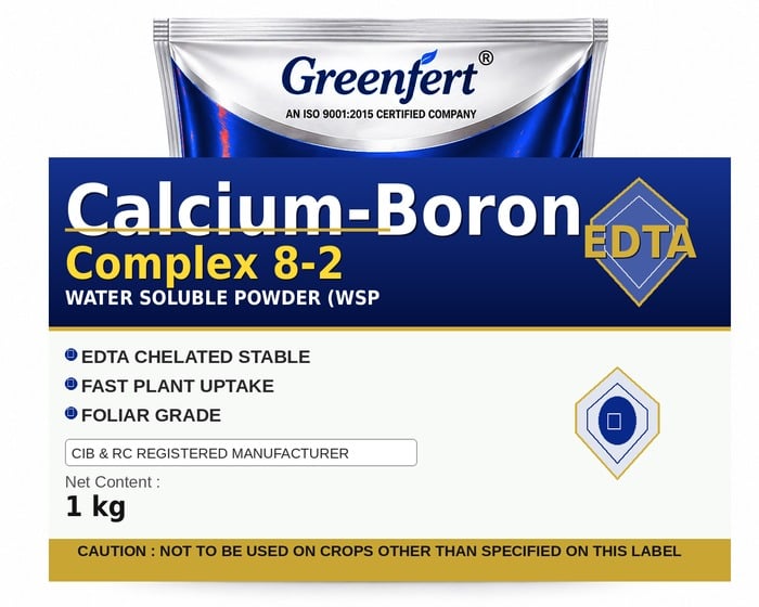 Greenfert Calcium-Boron Complex 8-2 — 2 packaging bag