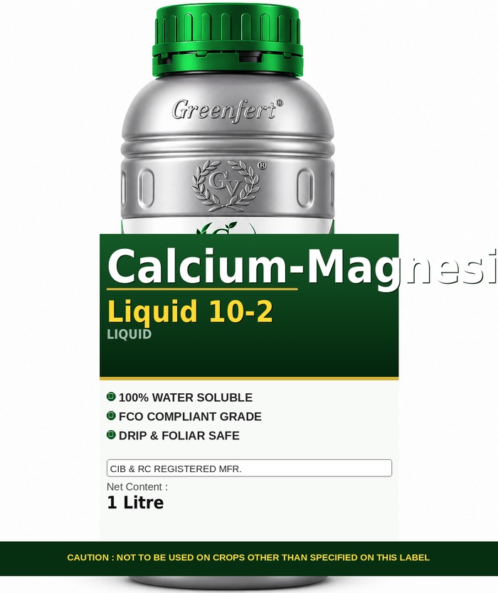 Greenfert Calcium-Magnesium Liquid 10-2 — bottle packaging