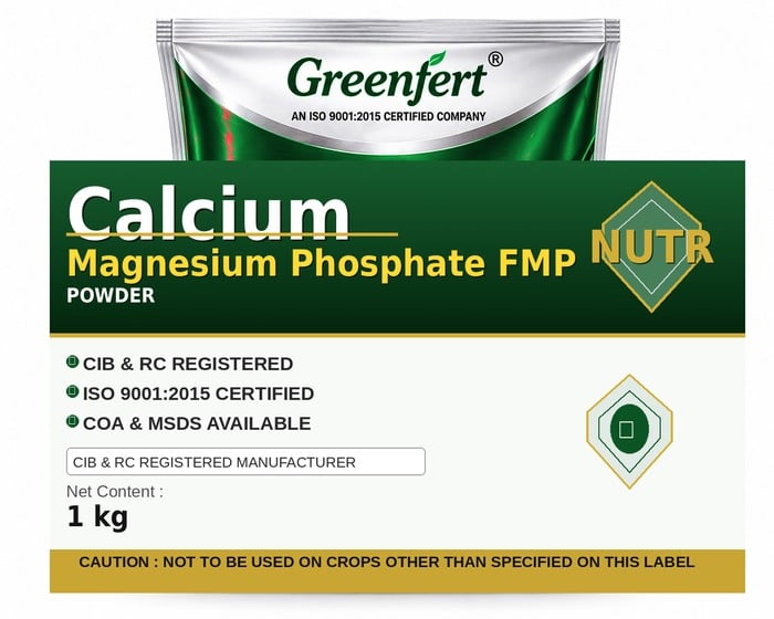 Greenfert Calcium Magnesium Phosphate FMP — FMP packaging bag
