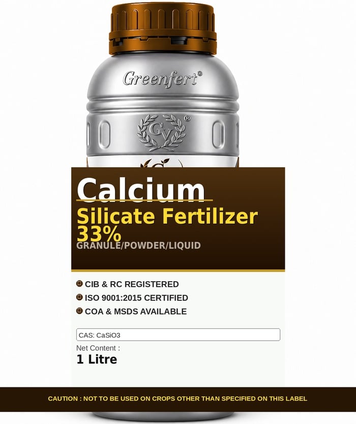 Greenfert Calcium Silicate Fertilizer 33% — 33 packaging bag