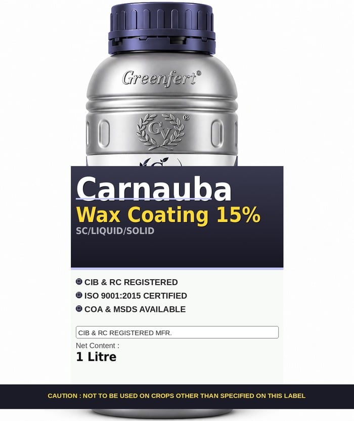 Greenfert Carnauba Wax Coating 15% — 15 packaging bag