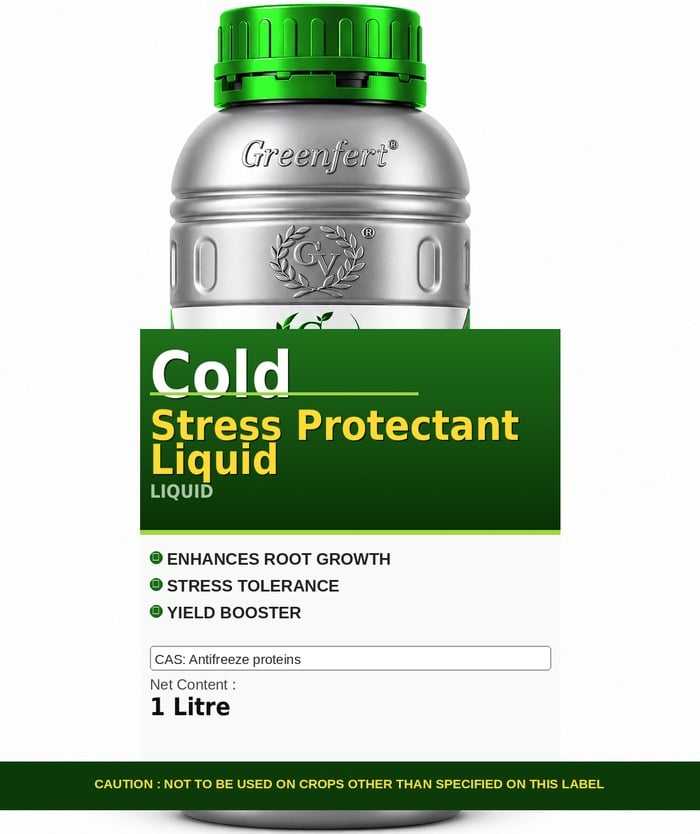 Greenfert Cold Stress Protectant Liquid — bottle packaging