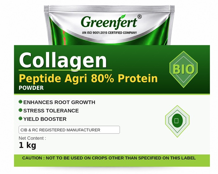 Greenfert Collagen Peptide Agri 80% Protein — PROTEIN packaging bag