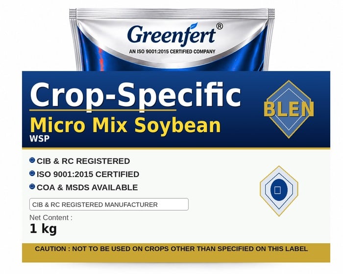 Greenfert Crop-Specific Micro Mix Soybean — SOYBEAN packaging bag