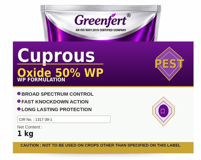 Cuprous Oxide 50% WP — WP packaging bag