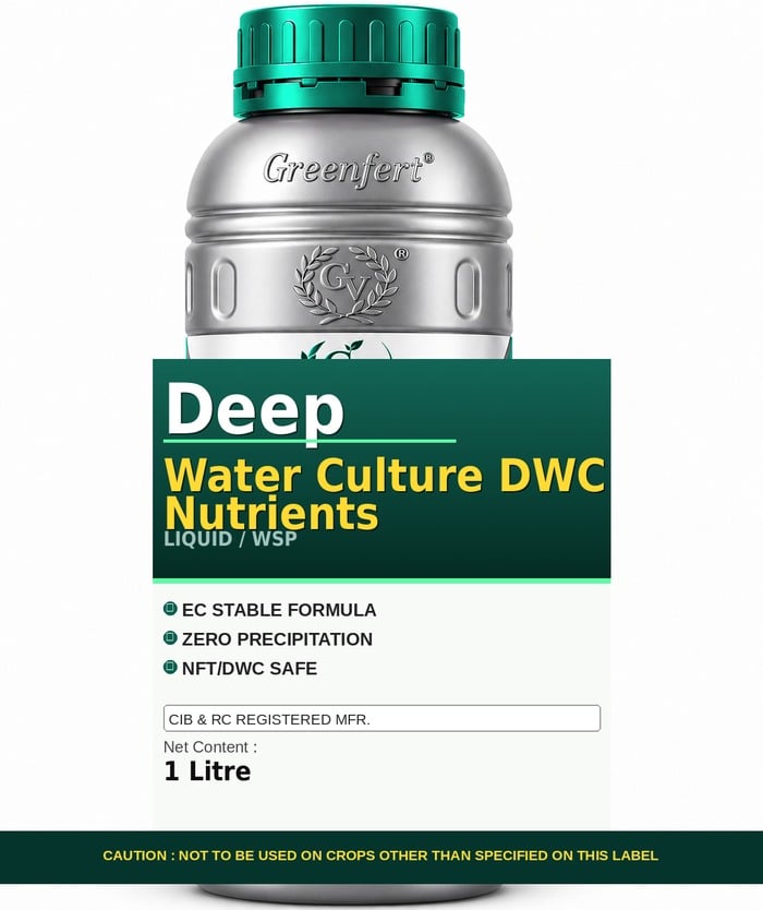 Greenfert Deep Water Culture DWC Nutrients — NUTRIENTS packaging bag