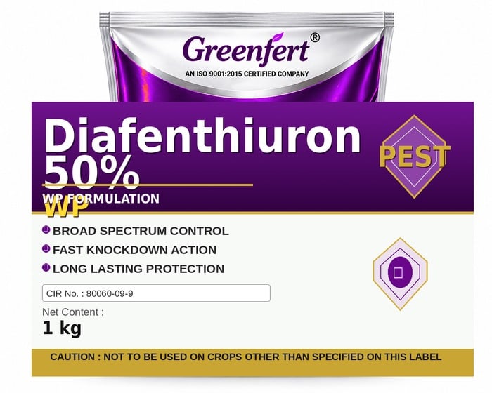 Diafenthiuron 50% WP — WP packaging bag