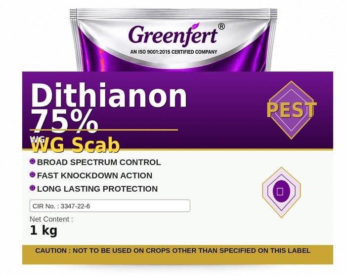 Dithianon 75% WG Scab — SCAB packaging bag