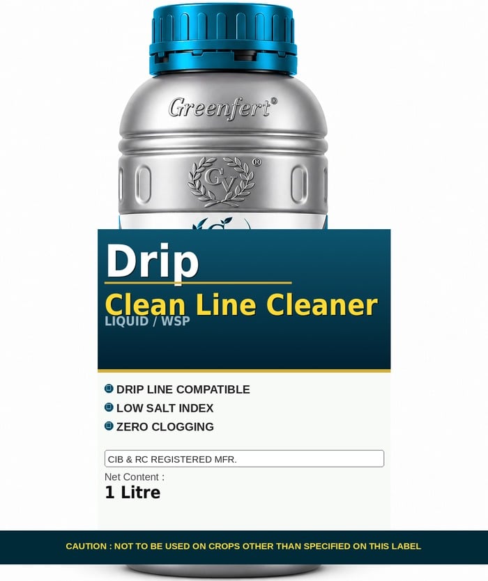 Greenfert Drip Clean Line Cleaner — CLEANER packaging bag