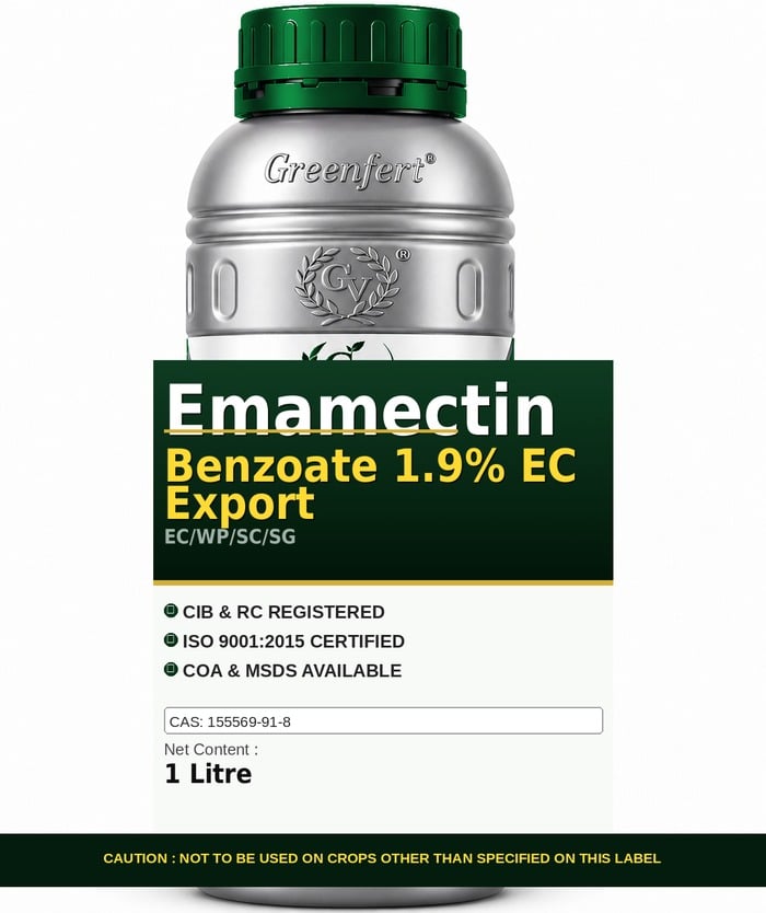 Greenfert Emamectin Benzoate 1.9% EC Export — EXPORT packaging bag