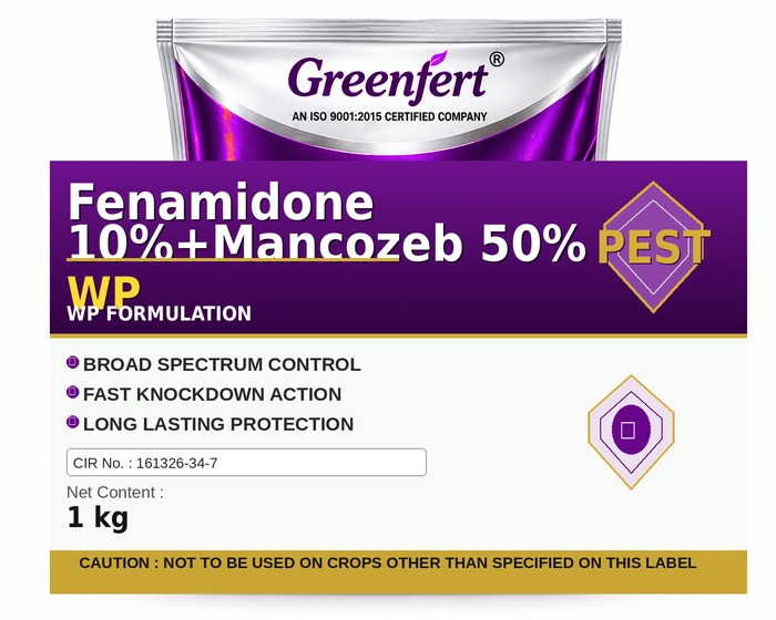 Fenamidone 10%+Mancozeb 50% WP — WP packaging bag