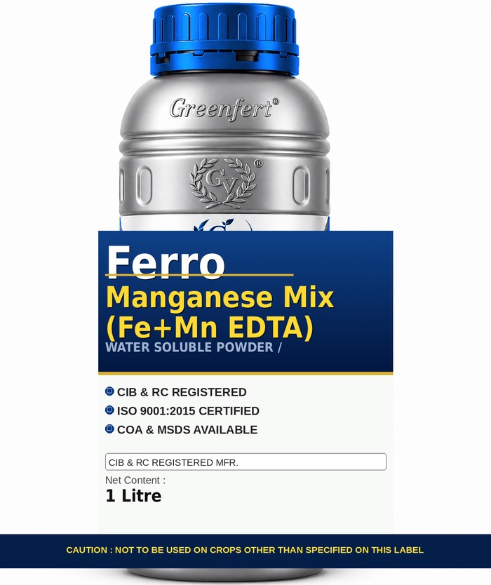 Greenfert Ferro Manganese Mix (Fe+Mn EDTA) — EDTA packaging bag