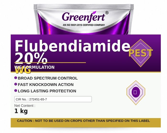Flubendiamide 20% WG — WG packaging bag