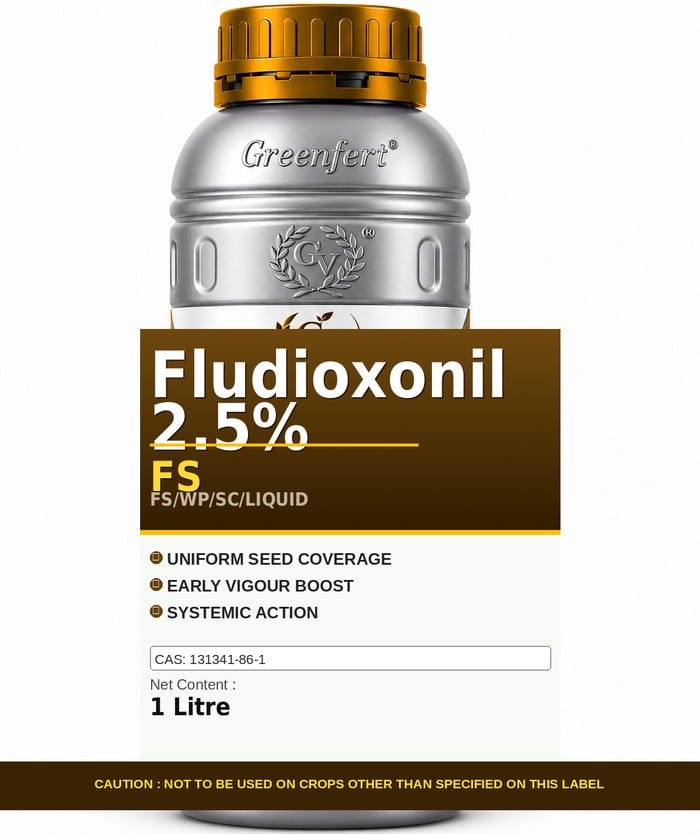 Greenfert Fludioxonil 2.5% FS — FS packaging bag