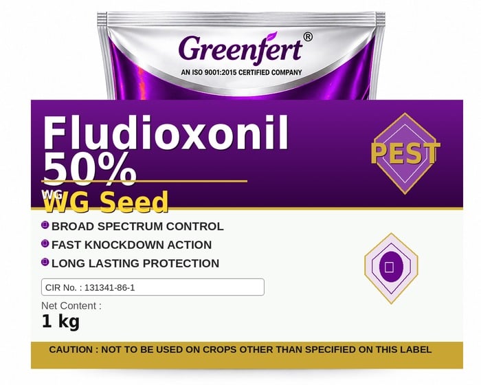 Fludioxonil 50% WG Seed — SEED packaging bag