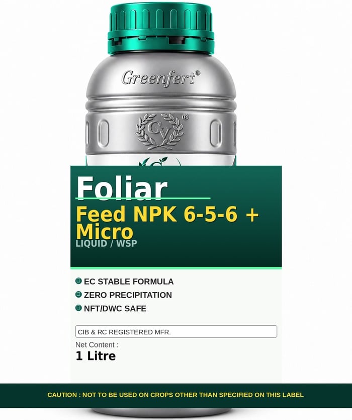 Greenfert Foliar Feed NPK 6-5-6 + Micro — MICRO packaging bag