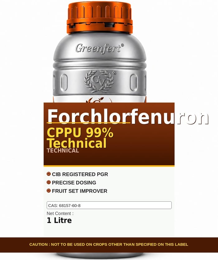 Greenfert Forchlorfenuron CPPU 99% Technical — technical grade jar