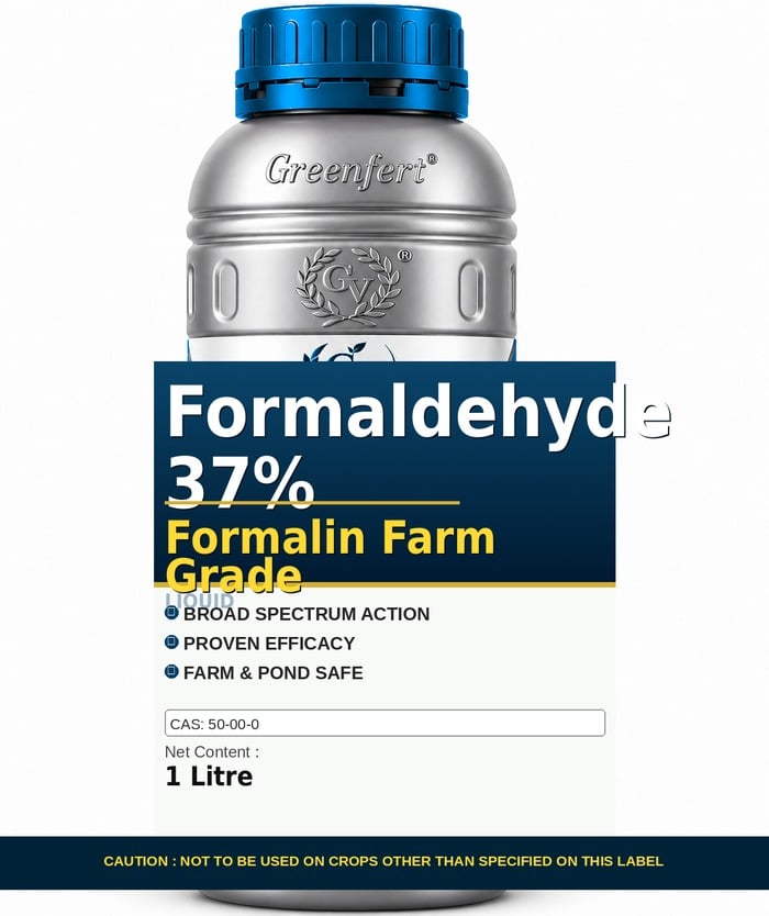 Formaldehyde 37% Formalin Farm Grade — bottle packaging