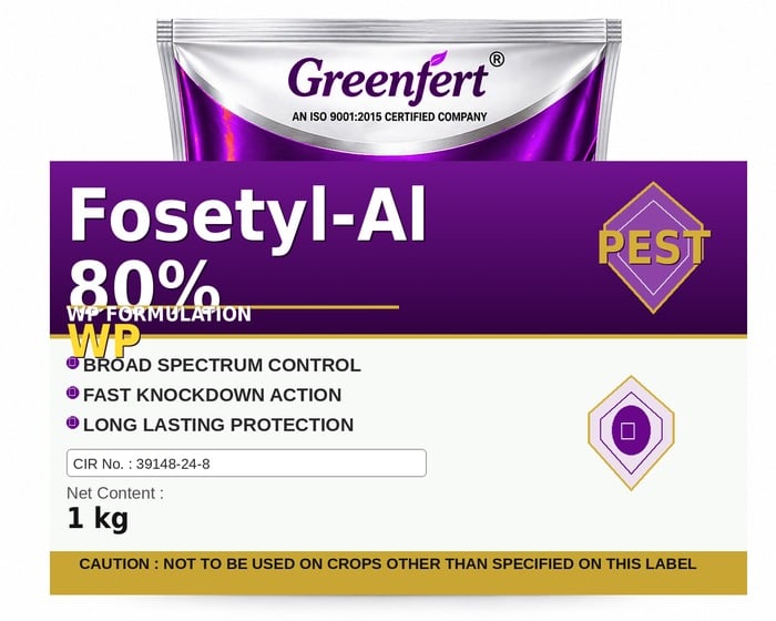 Fosetyl-Al 80% WP — WP packaging bag