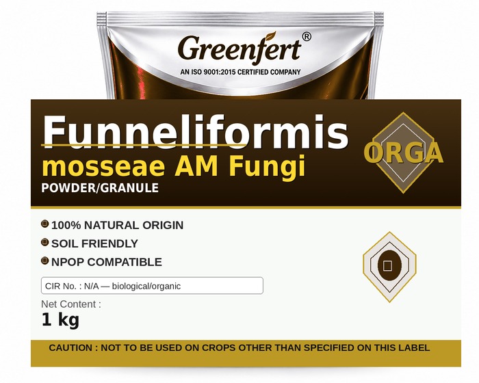 Greenfert Funneliformis mosseae AM Fungi — FUNGI packaging bag