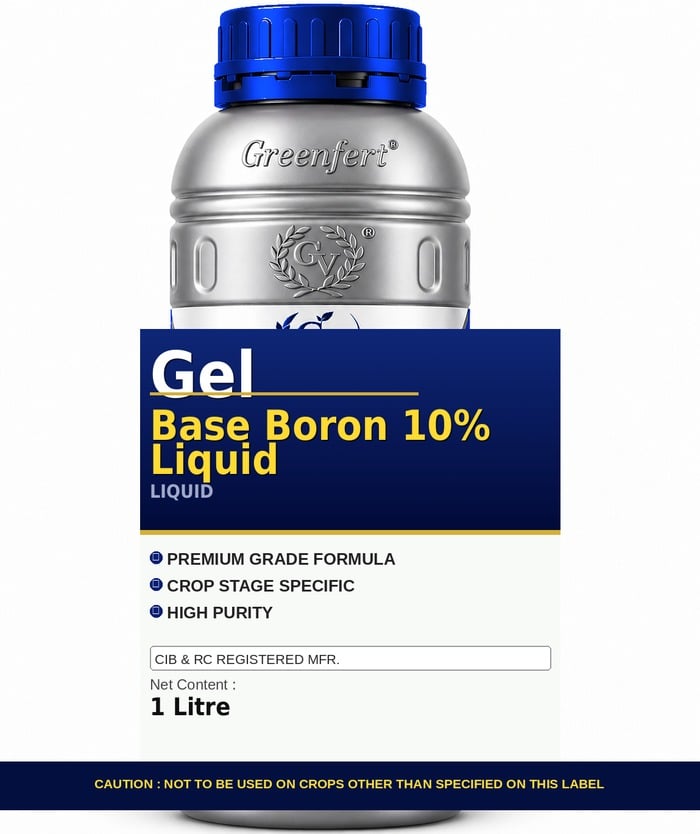 Greenfert Gel Base Boron 10% Liquid — bottle packaging