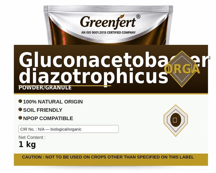 Greenfert Gluconacetobacter diazotrophicus — DIAZOTROPHICUS packaging bag