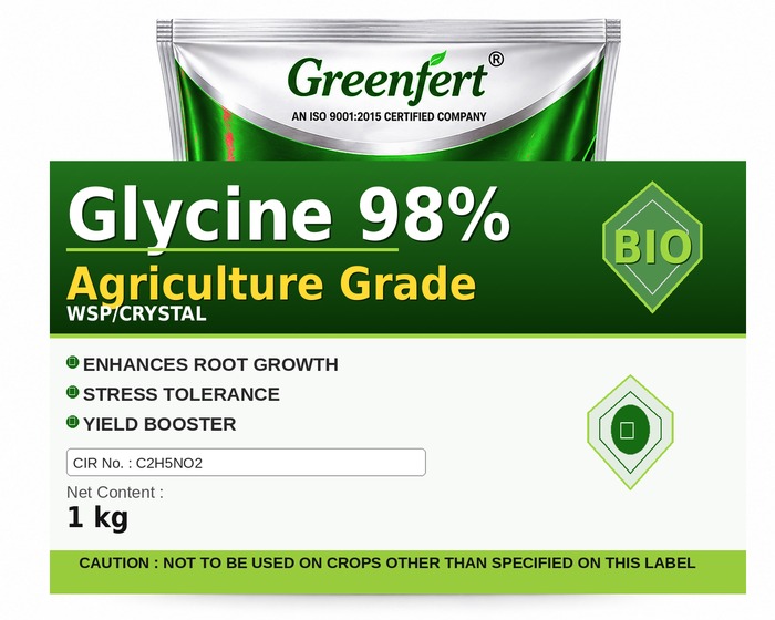 Greenfert Glycine 98% Agriculture Grade — GRADE packaging bag