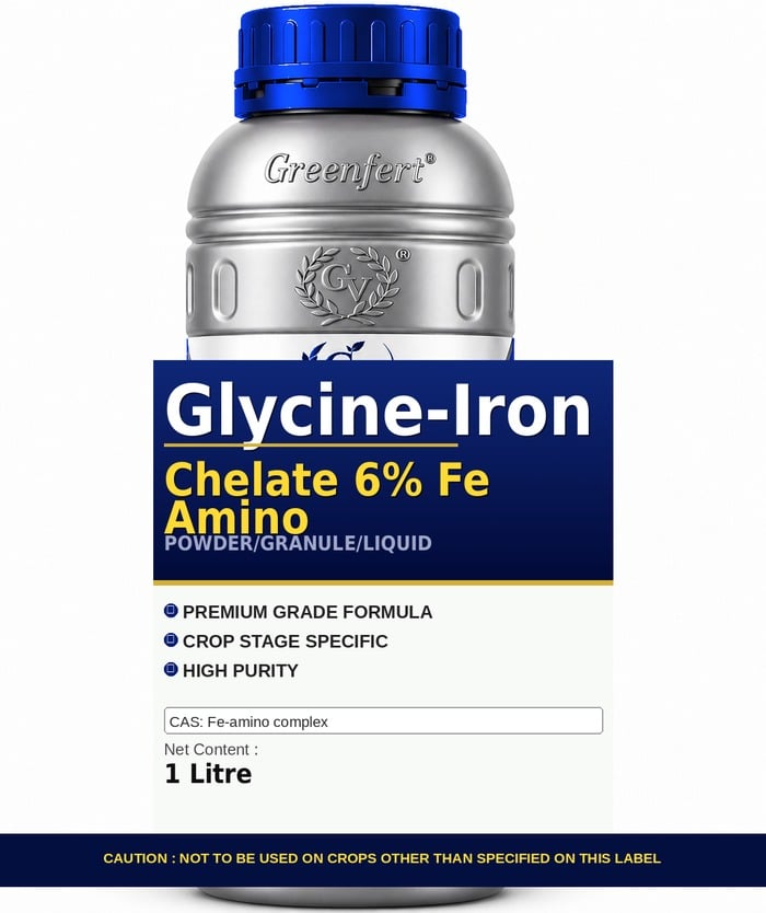 Greenfert Iron 6% Amino Acid Chelate — AMINO packaging bag