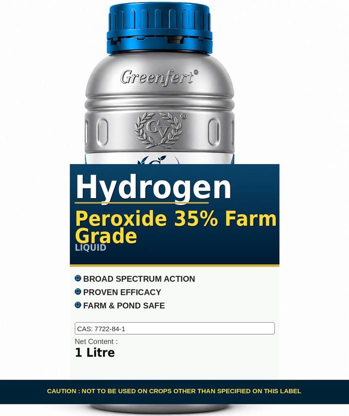 Hydrogen Peroxide 35% Farm Grade — bottle packaging