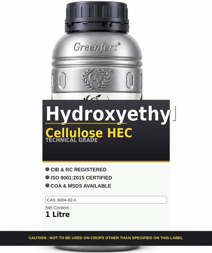Hydroxyethyl Cellulose HEC — technical grade jar