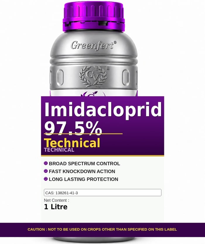 Imidacloprid 97.5% Technical — technical grade jar