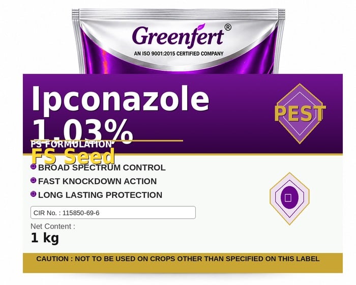 Ipconazole 1.03% FS Seed — bottle packaging