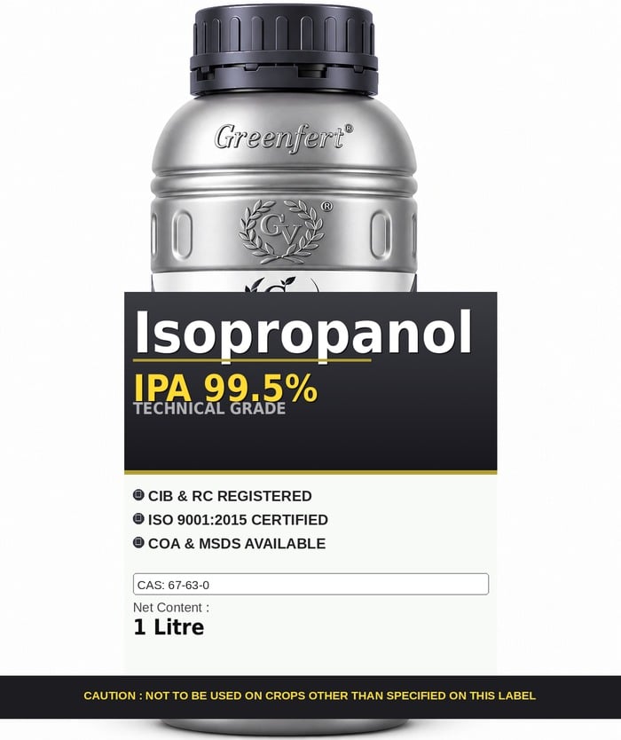 Isopropanol IPA 99.5% — technical grade jar