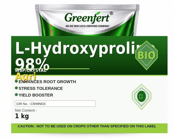 Greenfert L-Hydroxyproline 98% Agri — AGRI packaging bag