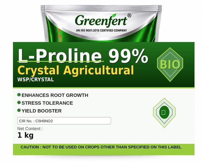 Greenfert L-Proline 99% Crystal Agricultural — AGRICULTURAL packaging bag