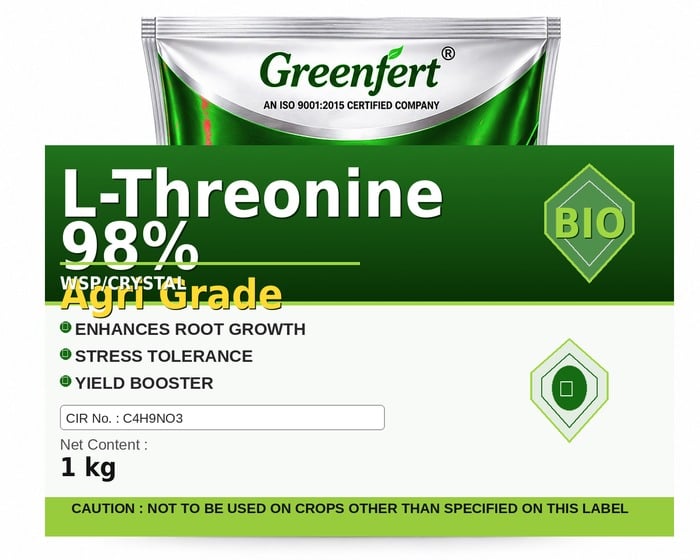 Greenfert L-Threonine 98% Agri Grade — GRADE packaging bag