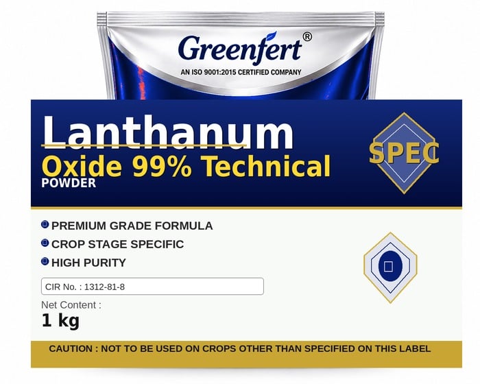 Greenfert Lanthanum Oxide 99% Technical — TECHNICAL packaging bag