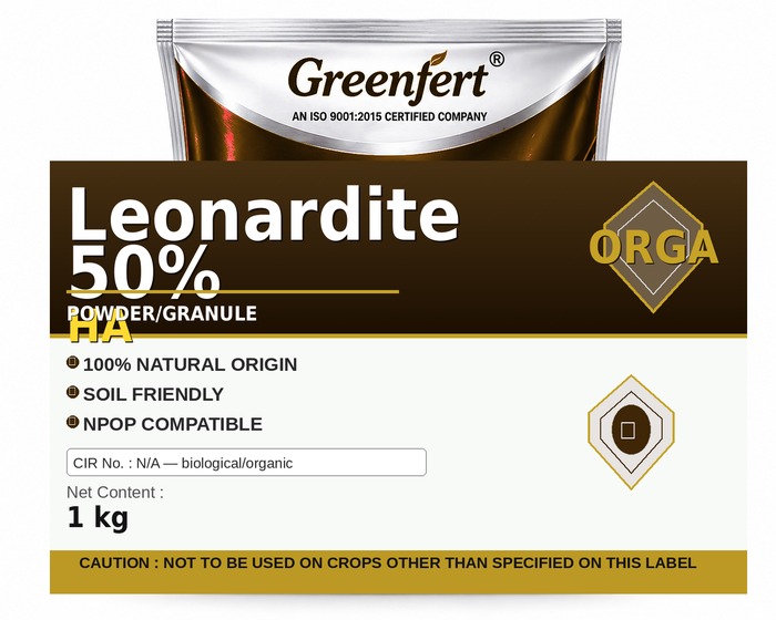 Greenfert Leonardite 50% HA — HA packaging bag