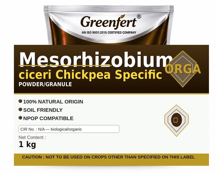 Greenfert Mesorhizobium ciceri Chickpea Specific — SPECIFIC packaging bag