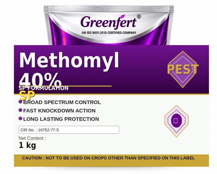 Methomyl 40% SP — SP packaging bag